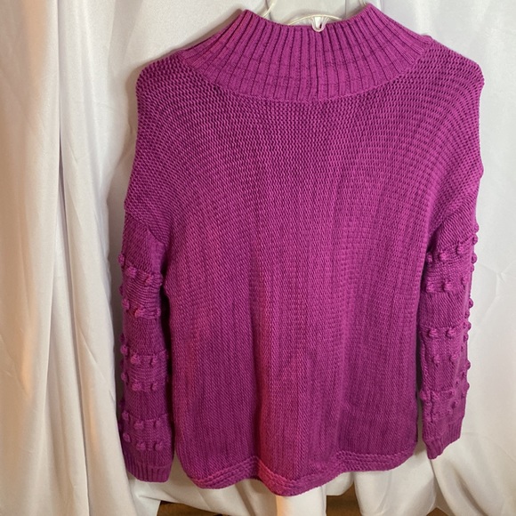 Nic & Zoe pink sweater with beautiful details - Picture 7 of 11